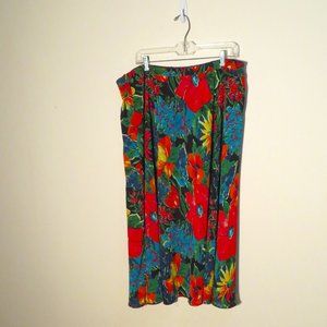 Coldwater Creek Reversible Long Skirt, Size XL